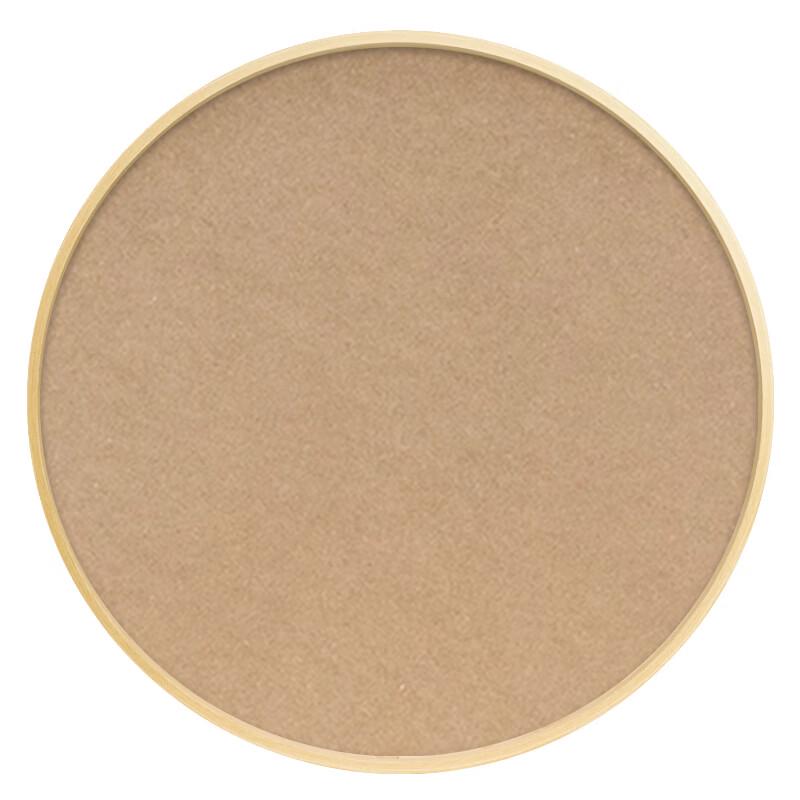 Hampton Black Walnut Round Pine Wood Picture Frame