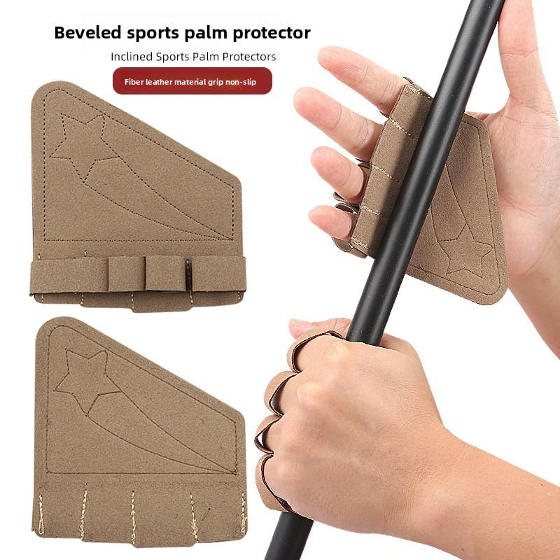 Four-finger Weightlifting Palms for Men and Women, Pull-up Fitness, Horizontal Bars, Anti-skid Palms, Auxiliary Hard Pull Training, Helping Hands