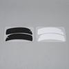 10 Pairs Eyelash Extension Gel Pad Reusable Silicone Lash Extension Gel Pad Notched Black White