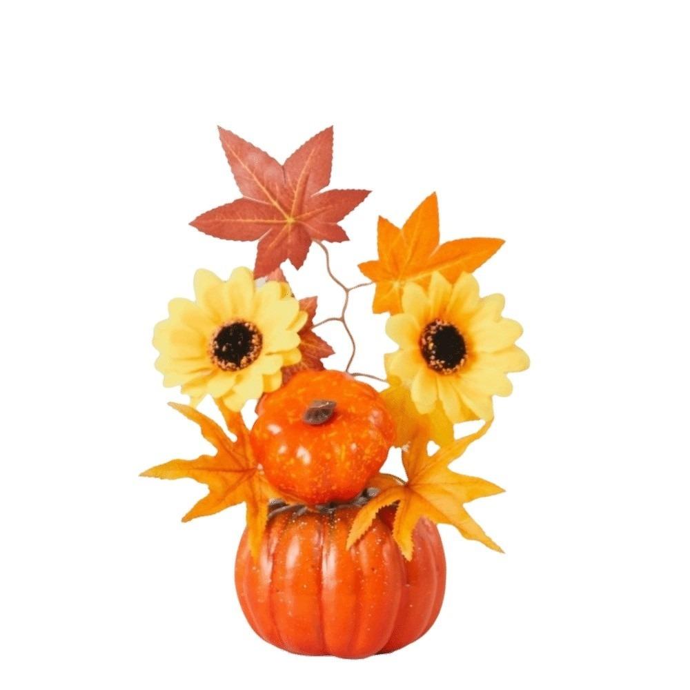 

Happy Halloween Day Maple Leaf Ornaments Home Decoration Thanksgiving Day Bonsai Home B