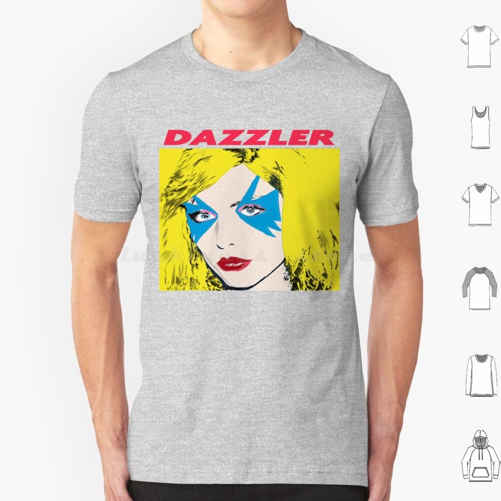 Dazzler T Shirt Big Size 100 Cotton Superhero Pop Star Star Album Cover Mash Up Pulp2pixel Mutant Dazzler X Men 1980 S