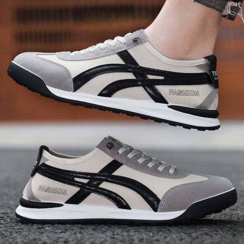 Soft-soled men's shoes new breathable non-slip lightweight running casual shoes fashionable one-pedal