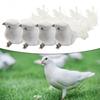 Artificial Bird Christenings Cute Decorative Feathers Foam