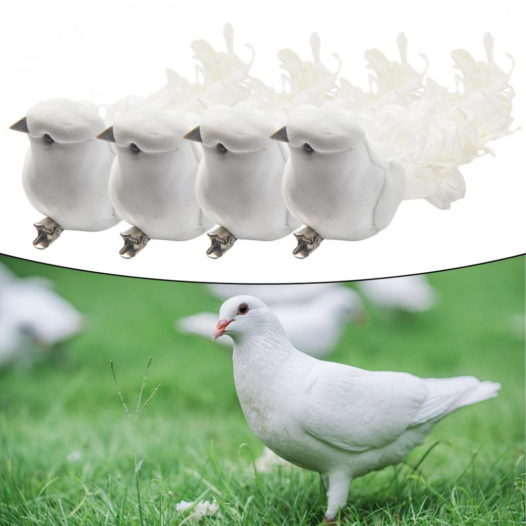 Artificial Bird Christenings Cute Decorative Feathers Foam