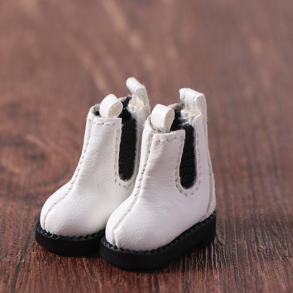 1pair Cute Outfit Ob11 Doll High Top Shoes Pretend Play Obitsu 11 Doll Shoes  For Penny