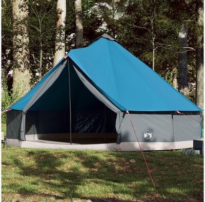 Familjetält VidaXL Tipi 8-personers blå vattentät