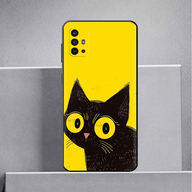 

Чехол для телефона «Черный кот» для iPhone Samsung Galaxy Redmi Xiaomi Oppo OnePlus Note SA 7 8 9 10 11 12 13 14 20 21 22 23 53 54 Pro Max Plus Ultra TPU Soft iPhone 6 or 6S