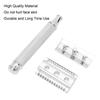 Shaving Razor Double Edge Manual Barber Shop Safety Shaver Kit for Men Sliver (without Blade)