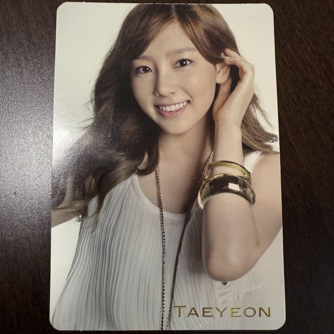 

[USED] Girls Generation GENIE Taeyeon trading card