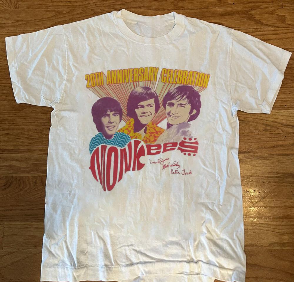 The Monkees 20th Anniversary Celebration Unisex T-Shirt Cotton SB243 Unisex T-Shirt XL
