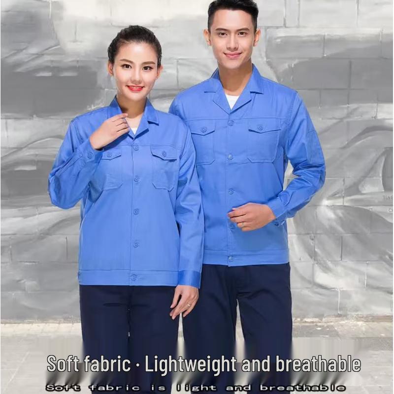 Weierdun Combed Brushed Long Sleeve Work Shirt L