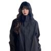 Versatile Coat Minimalist Punch Jacket Men and Women Loose Removable Cap Outdoor Group Clothing Waterproof Jacket Couple Jacket Windproof Breathable