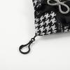 Houndstooth Bowknot Bamboo Charcoal Air Freshener Bag For Car And Home