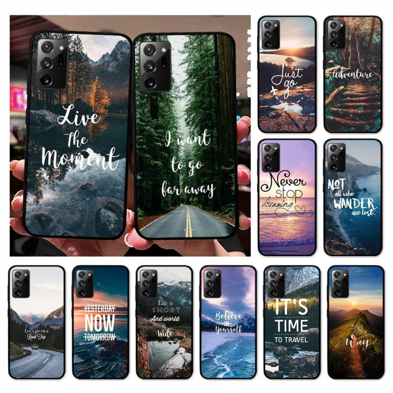 

Чехол для телефона Travel Mountain Sea Beach для Samsung Note 20 Ultra 10 pro lite plus 9 8 5 4 3 M 30s 11 51 31 31s 20 A7 Samsung Note20