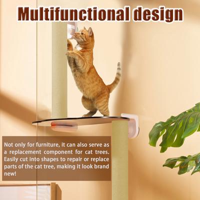 Katzenkratzmatte Katzenmöbelschutz 40x200cm/30x200cm Zuschneidbar Selbstklebende Teppichmatte Sofaecke Innenwandschutz
