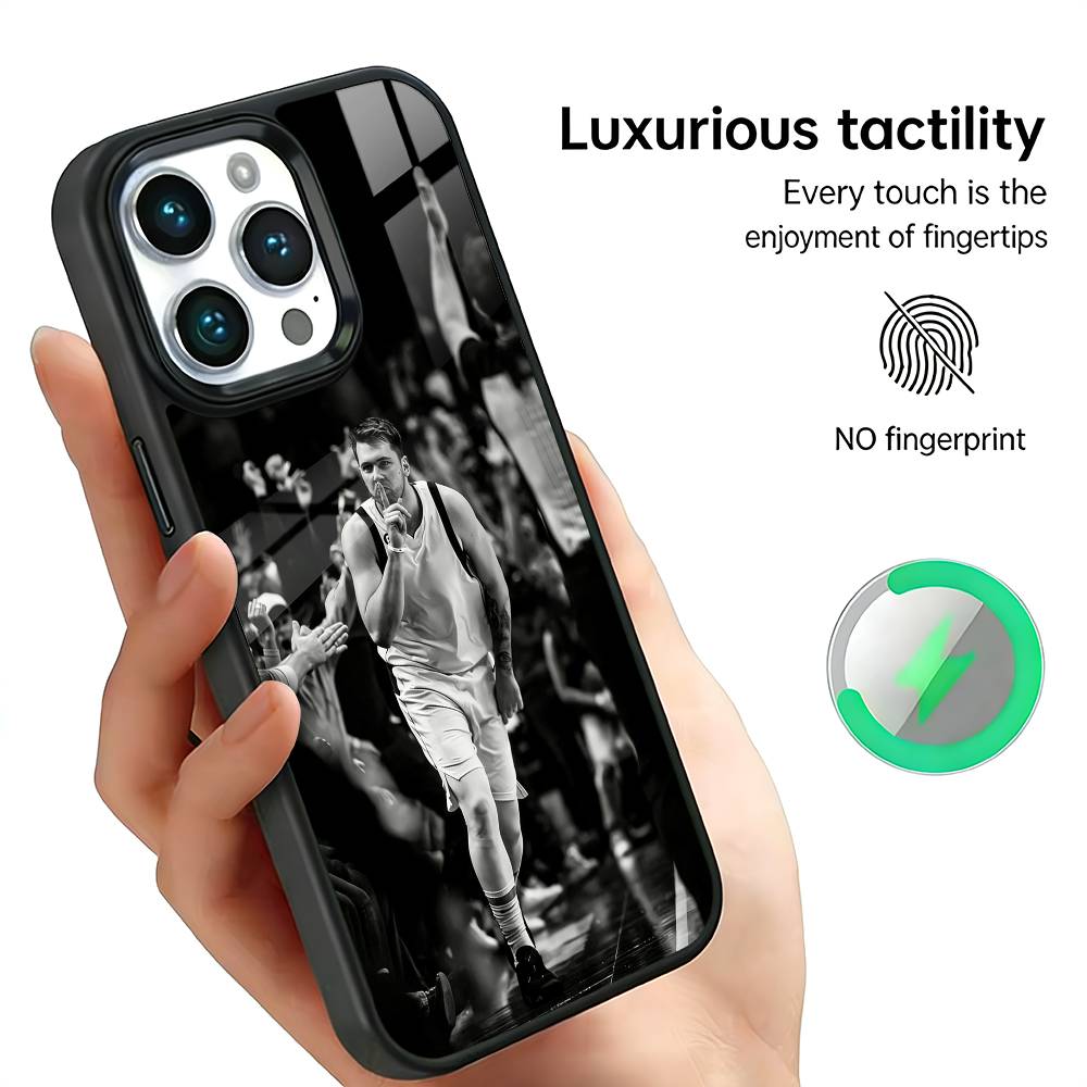 

L-Luka D-Doncic 77 Phone Case For iPhone17,16,15,14,13,12,11 Plus,Pro Max, New Magnetic Wireless Charging iPhone14PRO