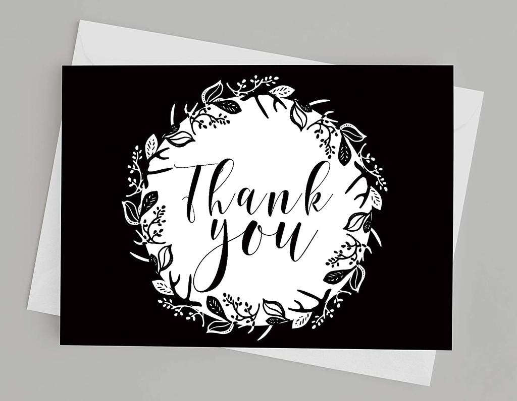 Drága szuvenír babazuhany köszönőlevelek Hajtogatott üres üdvözlőlap fehér borítékokkal - 36