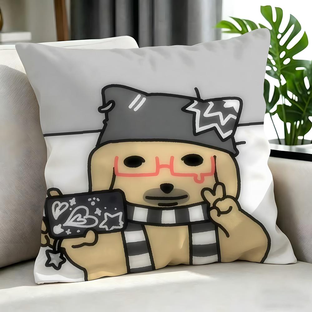 Character NNudaeng Cushion Cover Cushion Cover Set Pcs x x x Pillowcase Decorative Sofa Home Decor
