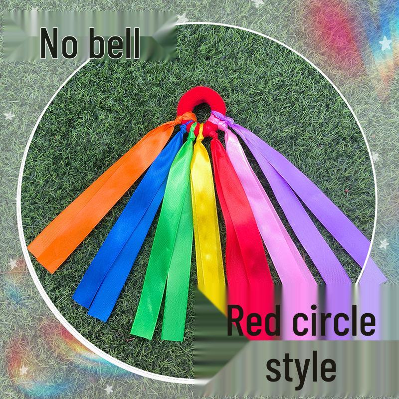 Colorful Elastic Dance Ribbon Bracelets for Adults & Kids - Perfect for Kindergarten Morning Exercise & Performances