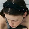 VINTAGE HOLLYWOOD Bella Pearl Hairband_VH2534HB007M