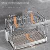 Yingbai Double-Layer Aluminum Dish Drying Rack