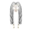Halloween Karneval Mode Tiermaske Wikinger Fuchsmaske mit Kunstfell Kopfschmuck COS Werwolf