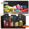 Car trunk storage pocket vehicle luggage room bag seat back rear organization small item large capacity space-saving design easy installation.
