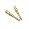 Gold-Plated 4MM Six-Pin Banana Plug, Shell-less Speaker Cable Connector, Audio Solderless Plug