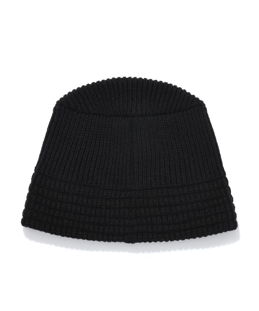 COVERNAT Knit Bucket Hat Black