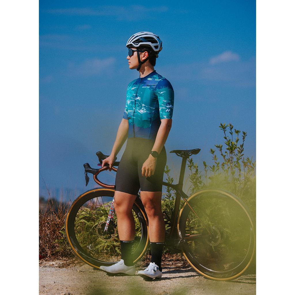 Skull Monton Heren Planet Wielershirt Powerband Wielershirt Mountainbike Shirt Sneldrogend Racefiets Shirt Uniform Bre