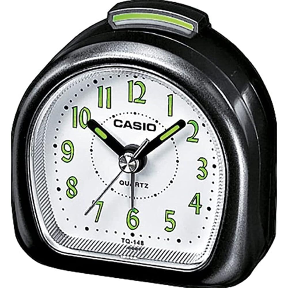 Casio Collection Wake-Up Timer Digital Alarm Clock TQ-148-1EF, Black