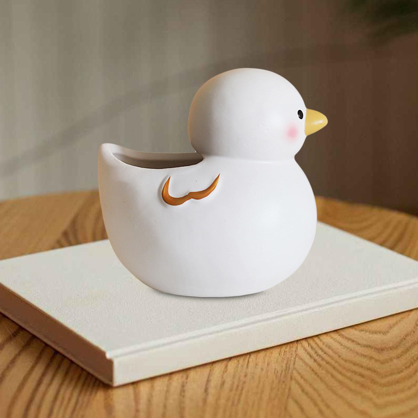 Cartoon Planters Cactus Pot Flowerpot Multifunction Mini Duck Shape Plant Pot