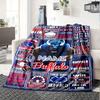 Home Buffalo Football Fan Theme Blanket Fashion Blanket Used For Home Gift Perfect For Home Decor Birthday Gifts Graduation Gifts Preferredt91