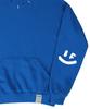 [Unisex] Elbow Spray Smile Drawing Hoodie_Cobalt Blue