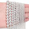 Apx 38-190pcs/Strand Round Hematite Beads Natural Stone Beads Loose Beads For Jewelry Making Diy Bracelet Accessories