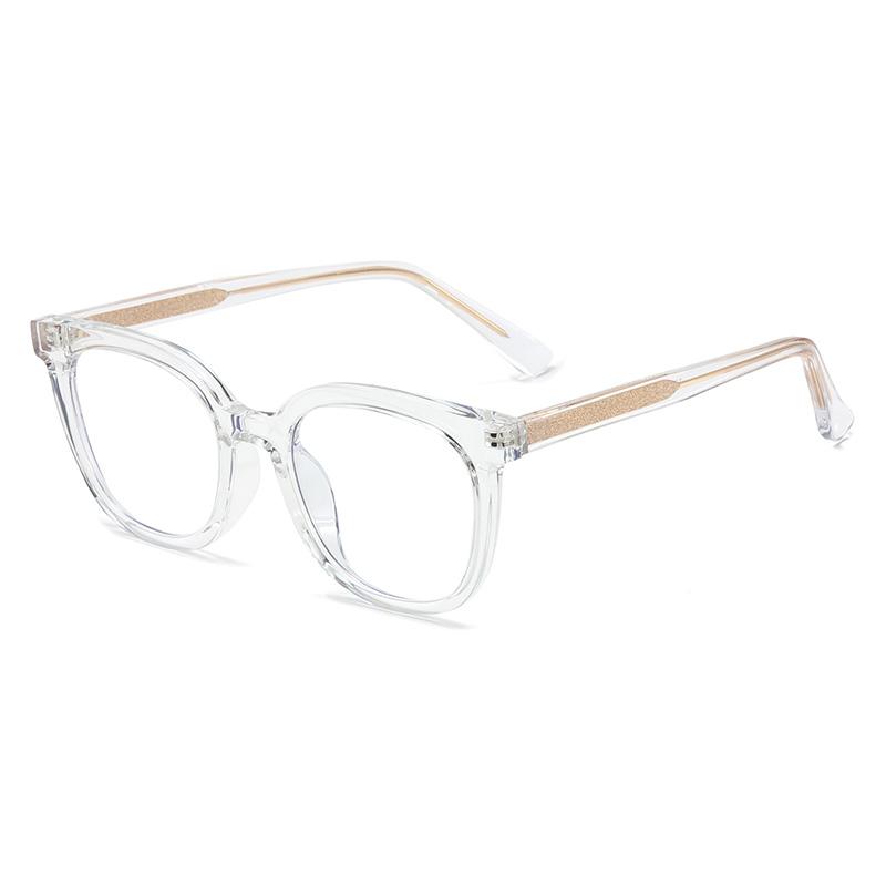

1/0 -0.5 -0.75 To -6.0 Anti Blue Rays Aspherical Lens Leopard Frame Oval Minus Diopter Glasses Unisex TR90 0