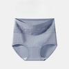 Plus Size Women's Spring and Summer Cotton Loose and Long Crotch High Waist Briefs