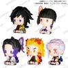 Genuine Action Figure Kimetsu No Yaiba Akaza Kochou Shinobu Genuine Action Figure Small Round Eyes Gacha Figure Model Toys