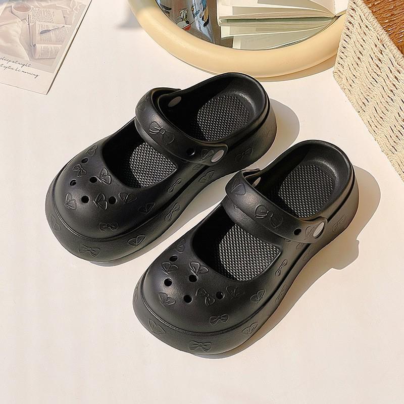 Women's Mary Jane Summer Slippers - Cool, Lightweight EVA Home Shoes