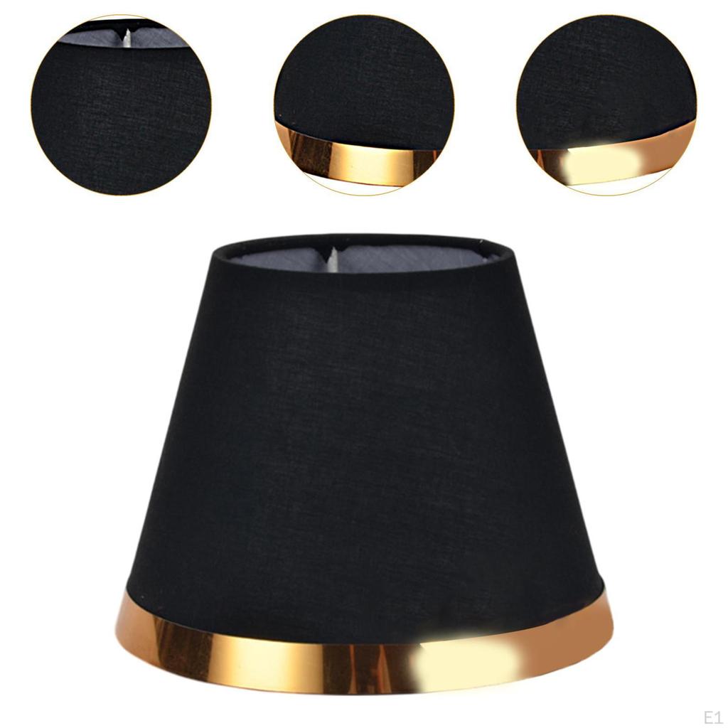 Chandelier Lamp Cover Fits E14 Bulb Cloth Fabric Multifunctional 13x13cm Decorative for Pendant Wall