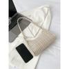 Colorblock Plaid Pattern Bag Handbag, Shoulder Bag Minimalist, Casual Lightweight, Portable