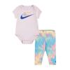 Nike Baby Girls Tie Dye Bodysuit Set