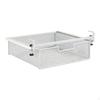 Cesto per Cassetto, Cassetto Appeso in Ferro, Scaffale Estraibile, Uso Versatile per Ufficio, Stanza del Dormitorio,