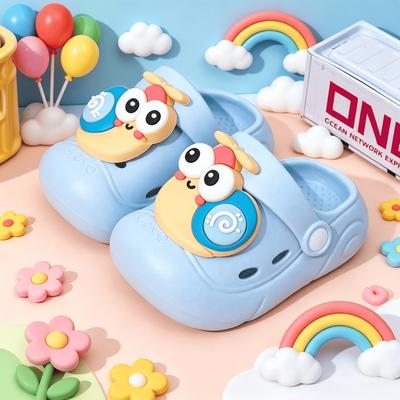 Summer Kids Cartoon Clogs EVA Non Slip Wear Resistant Breathable Home Outdoor Sandals For Boys And Girls