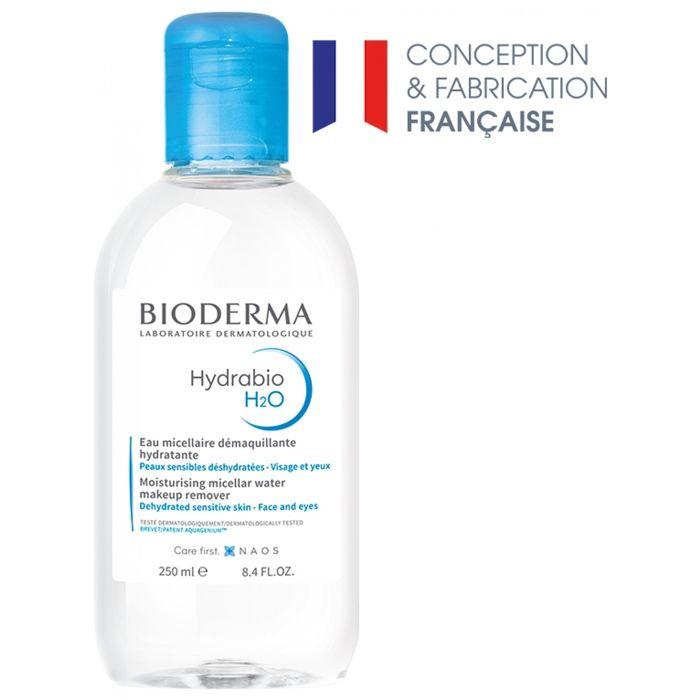 Solution Micellaire - BIODERMA - Hydrabio H2O - 250ml - Peaux Sensibles - Sans Parfum