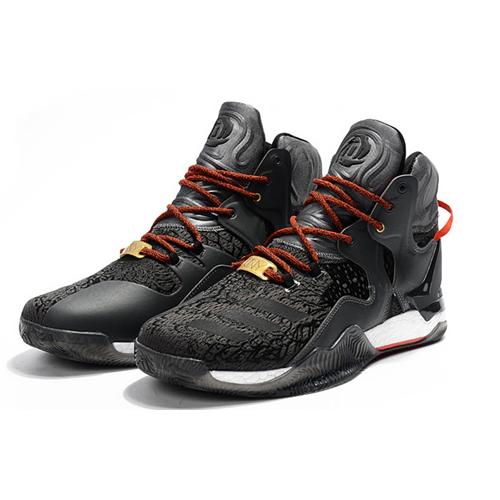 adidas D Rose 7 Ross 7 Neklouzavé Lehké Vysoké Basketbalové Boty Pánské Černé Bb8216