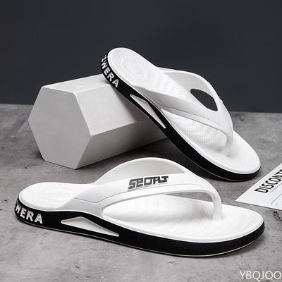 2025 Herre Ny stil flip-flops Utendørs sklisikre klips-på-sko Herre strandtøfler Casual komfortable herresandaler Zapatos