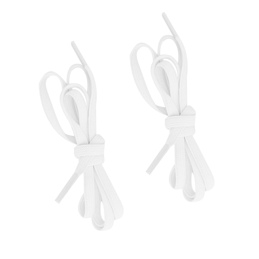 Magnetic Shoe Laces No Tie Save Time Sily Use   Shoelace with Silver Buckle for Running Walking Hiking Biking