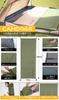 CAMDOOR Camping Mat Air Mat Thick 10cm [Automatically inflates in 30 secondsWider] Inflator Mat for Sleeping in the Car, Camper, Unlimited