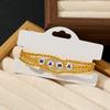 Golden Beaded MAMA Letter Charm Bracelet for Women Mother's Day Gift Jewelry